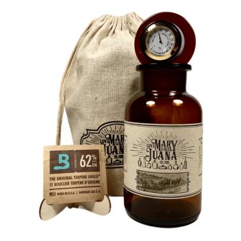 Love Mary Like Juana Mary in a Bottle Aufbewahrungsglas Braun 500ml